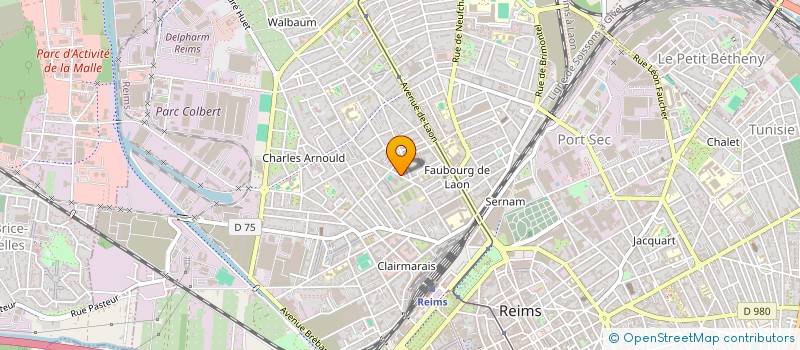 localisation de l'entreprise MADAME CHARLOTTE PIERRARD  REIMS