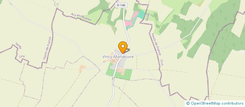 localisation de l'entreprise MADAME CHARLOTTE PILASTRE  VINCY-MANUVRE