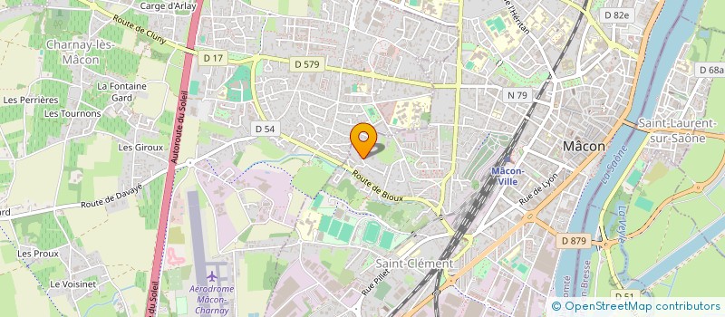 localisation de l'entreprise MADAME CHARLOTTE PILLEBOUE  MACON