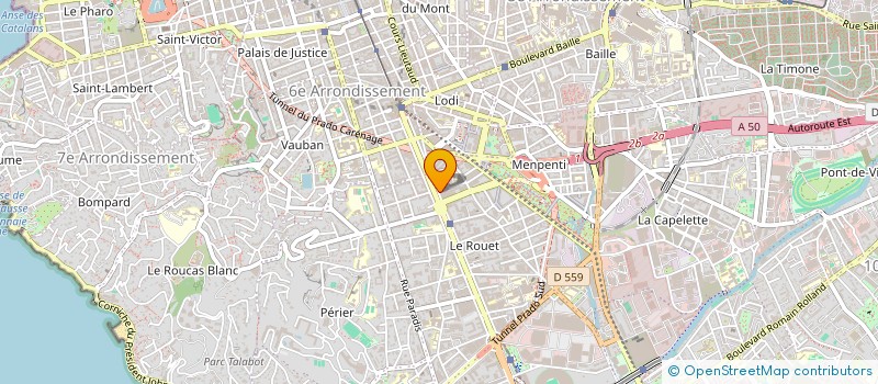 localisation de l'entreprise MADAME CHARLOTTE PINATEL à MARSEILLE