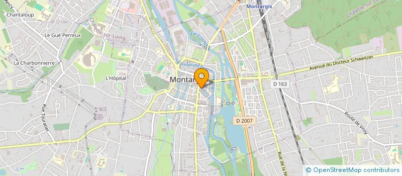 localisation de l'entreprise MADAME CHARLOTTE PINSARD  MONTARGIS