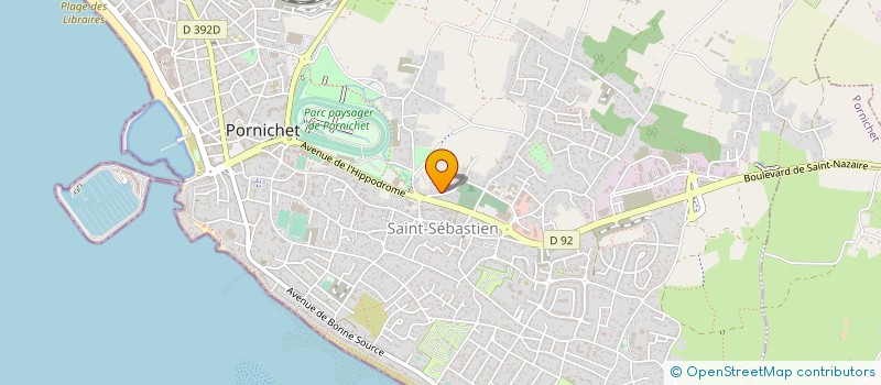 localisation de l'entreprise MADAME CHARLOTTE PIRAS  SAINT-NAZAIRE