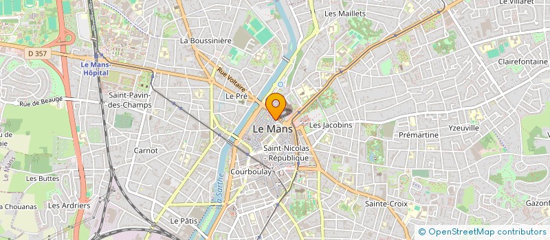 localisation de l'entreprise MADAME CHARLOTTE PLASSART  LE MANS