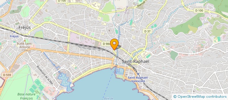 localisation de l'entreprise MADAME CHARLOTTE PLATTNER à FREJUS