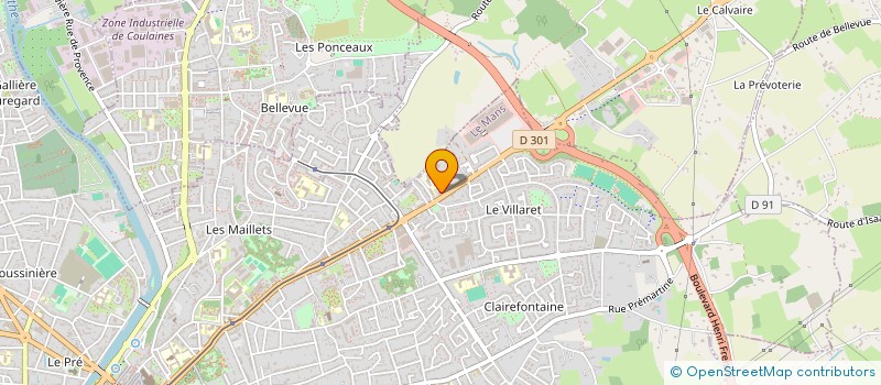 localisation de l'entreprise MADAME CHARLOTTE PLECIS à LE MANS