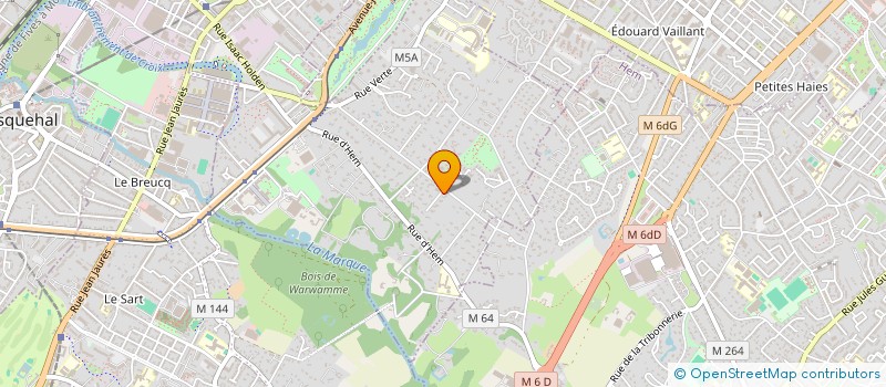 localisation de l'entreprise MADAME CHARLOTTE POLLET  CROIX