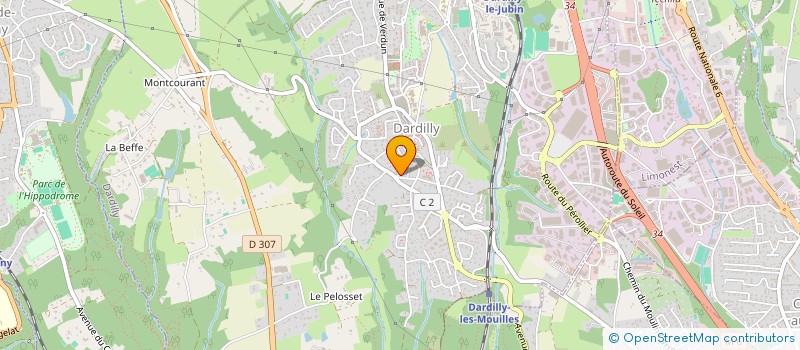 localisation de l'entreprise MADAME CHARLOTTE PONCET  LYON