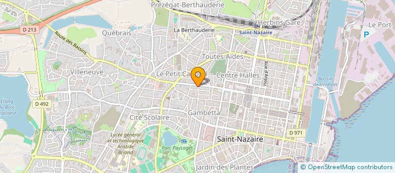 localisation de l'entreprise MADAME CHARLOTTE POTIRON à SAINT-NAZAIRE