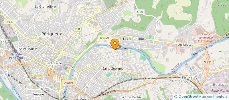 localisation de l'entreprise MADAME CHARLOTTE POUGNET  PERIGUEUX