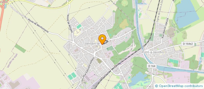 localisation de l'entreprise MADAME CHARLOTTE PRECHAIS  VENDIN-LE-VIEIL