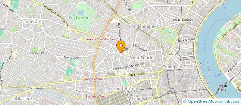 localisation de l'entreprise MADAME CHARLOTTE PREVOT  BORDEAUX