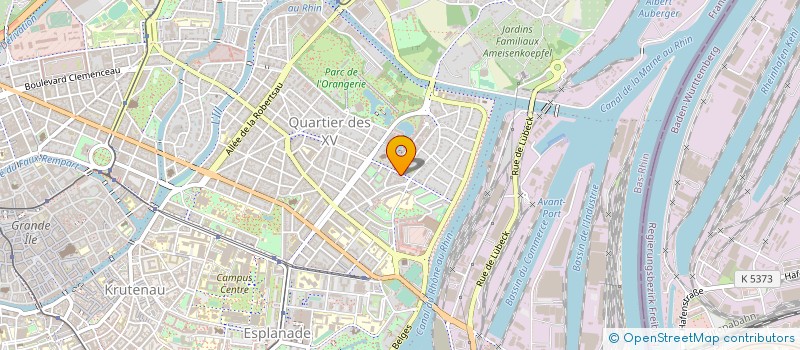 localisation de l'entreprise MADAME CHARLOTTE PROETZ à STRASBOURG