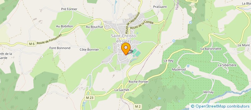 localisation de l'entreprise MADAME CHARLOTTE PROST à SAINT-CHRISTO-EN-JAREZ