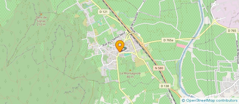 localisation de l'entreprise MADAME CHARLOTTE PUGLISI à ORSAN