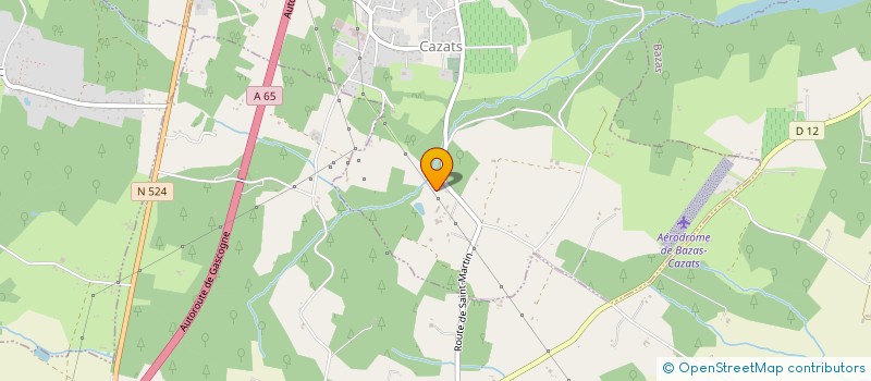 localisation de l'entreprise MADAME CHARLOTTE QUESNEL  BAZAS