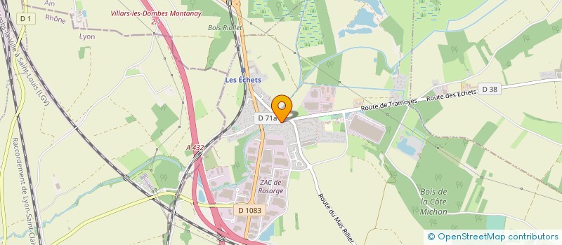 localisation de l'entreprise MADAME CHARLOTTE QUESSU  MIRIBEL