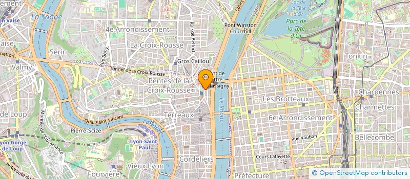 localisation de l'entreprise MADAME CHARLOTTE R'ABEL ANDRIANIMANANA à LYON