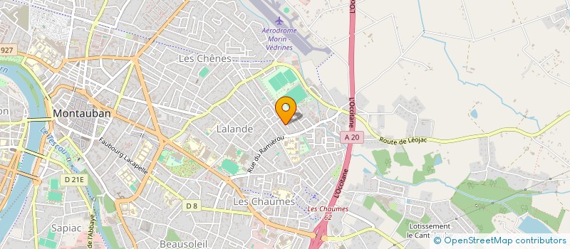 localisation de l'entreprise MADAME CHARLOTTE RAMOS  MONTAUBAN