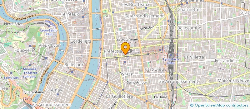 localisation de l'entreprise MADAME CHARLOTTE RASCLE  LYON