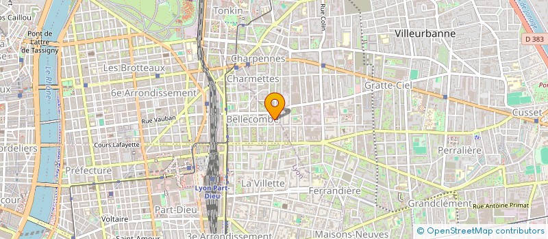 localisation de l'entreprise MADAME CHARLOTTE RAYNAL à LYON