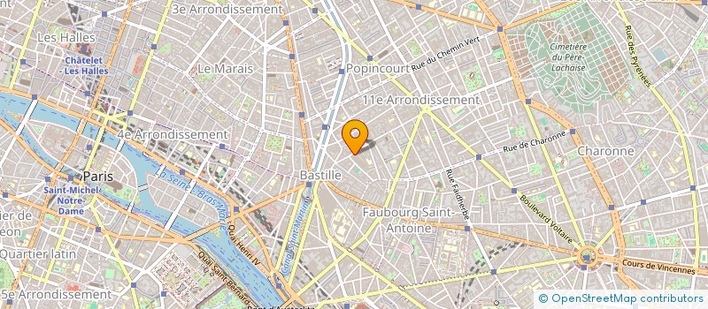 localisation de l'entreprise MADAME CHARLOTTE RENARD  PARIS