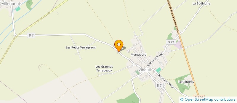 localisation de l'entreprise MADAME CHARLOTTE RETIF à VINEUIL