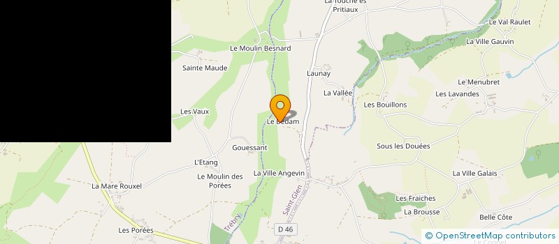 localisation de l'entreprise MADAME CHARLOTTE REVAULT  SAINT-GLEN