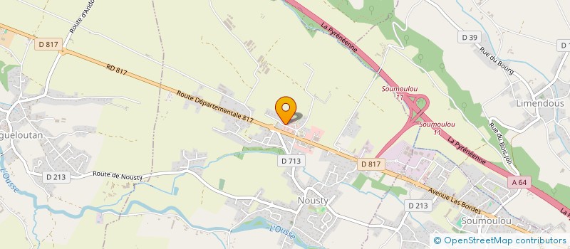 localisation de l'entreprise MADAME CHARLOTTE RICHARD  NOUSTY