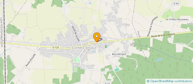 localisation de l'entreprise MADAME CHARLOTTE RICHE  SCORBE-CLAIRVAUX