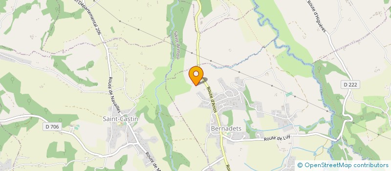 localisation de l'entreprise MADAME CHARLOTTE RIFFLART  MORLAAS