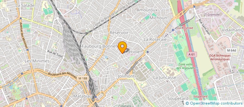 localisation de l'entreprise MADAME CHARLOTTE RITEAU à TOULOUSE
