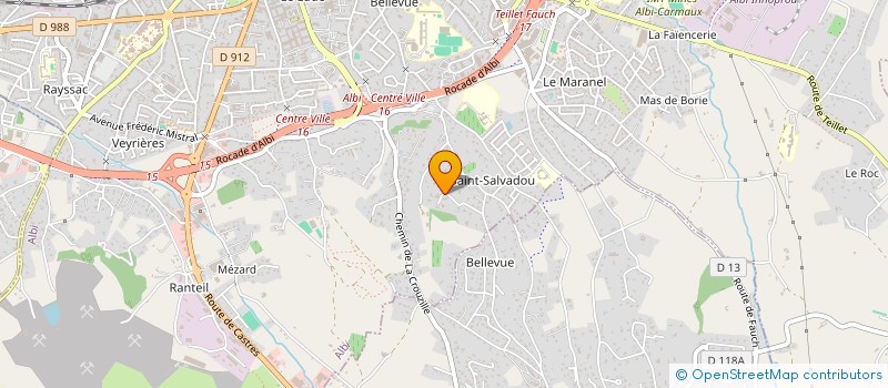 localisation de l'entreprise MADAME CHARLOTTE RIZZI à ALBI