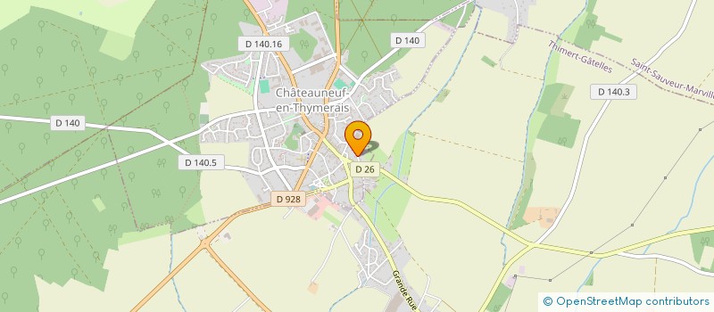 localisation de l'entreprise MADAME CHARLOTTE RODRIGUES à CHATEAUNEUF-EN-THYMERAIS