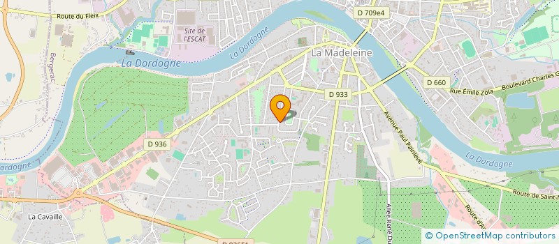 localisation de l'entreprise MADAME CHARLOTTE RODRIGUEZ à BERGERAC