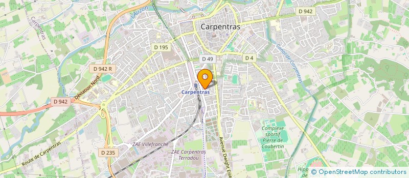 localisation de l'entreprise MADAME CHARLOTTE ROLLAND  CARPENTRAS