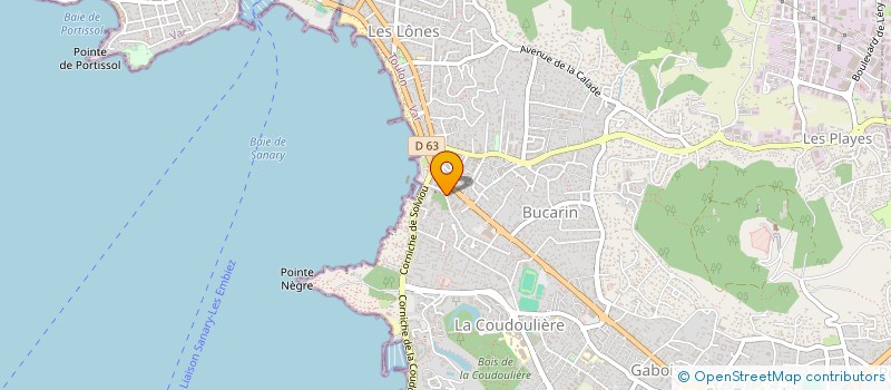 localisation de l'entreprise MADAME CHARLOTTE ROSSELLO à SIX-FOURS-LES-PLAGES