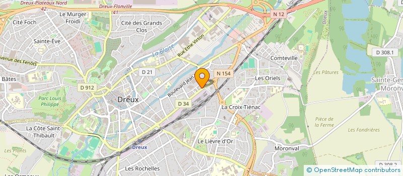 localisation de l'entreprise MADAME CHARLOTTE ROSSIGNOL à DREUX