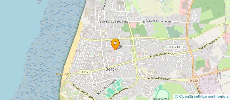 localisation de l'entreprise MADAME CHARLOTTE ROUSSEL à BERCK