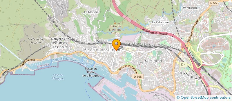 localisation de l'entreprise MADAME CHARLOTTE ROUSSELLE à MARSEILLE