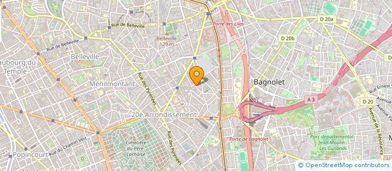 localisation de l'entreprise MADAME CHARLOTTE ROUSTANG  PARIS