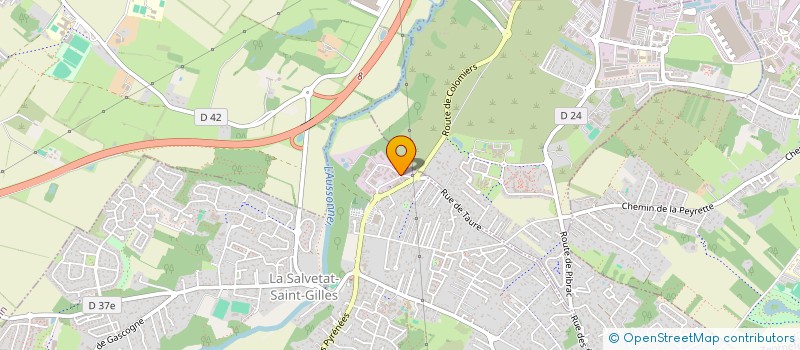 localisation de l'entreprise MADAME CHARLOTTE ROY  LA SALVETAT-SAINT-GILLES