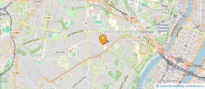 localisation de l'entreprise MADAME CHARLOTTE ROZE à LYON