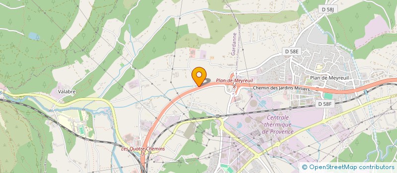 localisation de l'entreprise MADAME CHARLOTTE ROZIER à GARDANNE