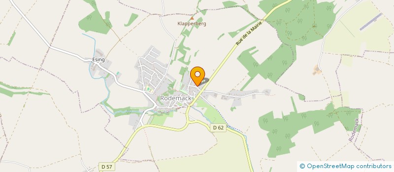 localisation de l'entreprise MADAME CHARLOTTE RUSSO à RODEMACK