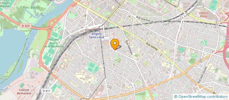localisation de l'entreprise MADAME CHARLOTTE SAINT-PAUL  ANGERS