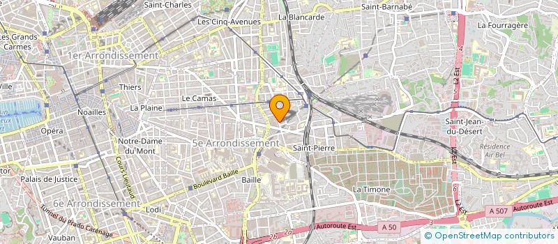 localisation de l'entreprise MADAME CHARLOTTE SALABERT à MARSEILLE