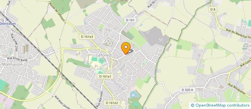 localisation de l'entreprise MADAME CHARLOTTE SALEMBIER  LEFOREST