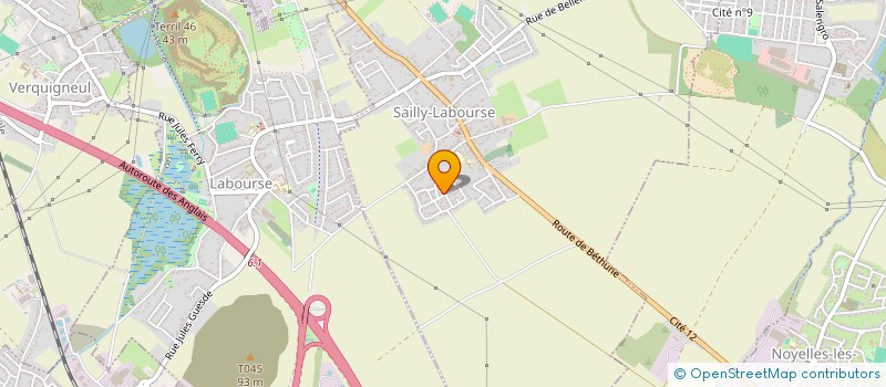 localisation de l'entreprise MADAME CHARLOTTE SALMON  SAILLY-LABOURSE