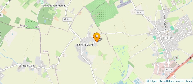 localisation de l'entreprise MADAME CHARLOTTE SAMIERS à AUBERS