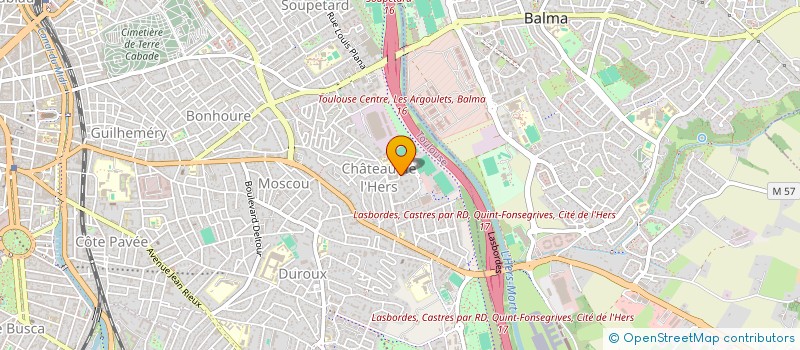 localisation de l'entreprise MADAME CHARLOTTE SANCHEZ à TOULOUSE